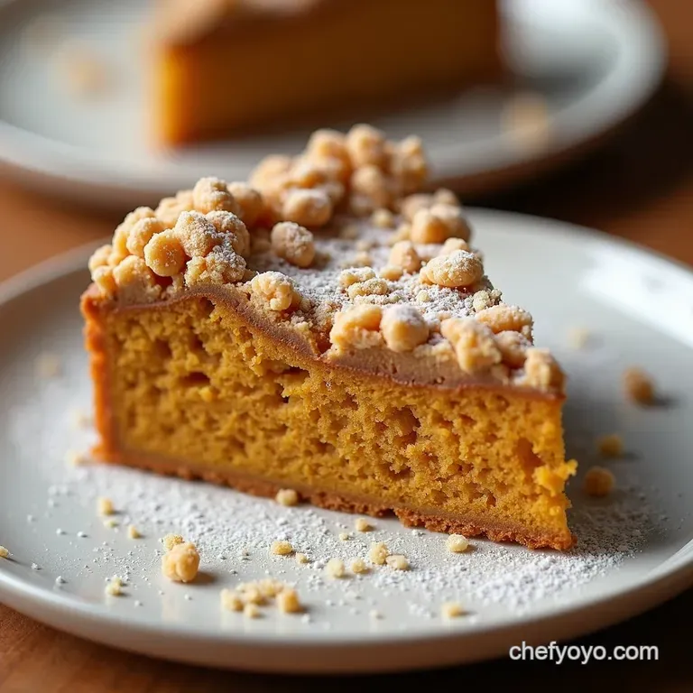 Pumpkin Spice Latte Crumb Cake
