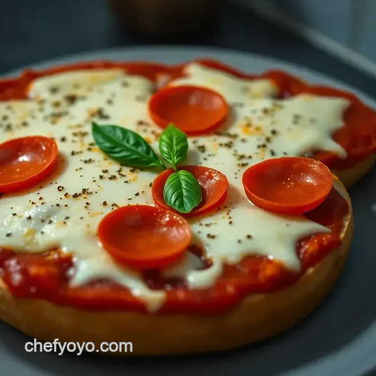 Quick and Cheesy Oven-Baked Bagel Pizzas