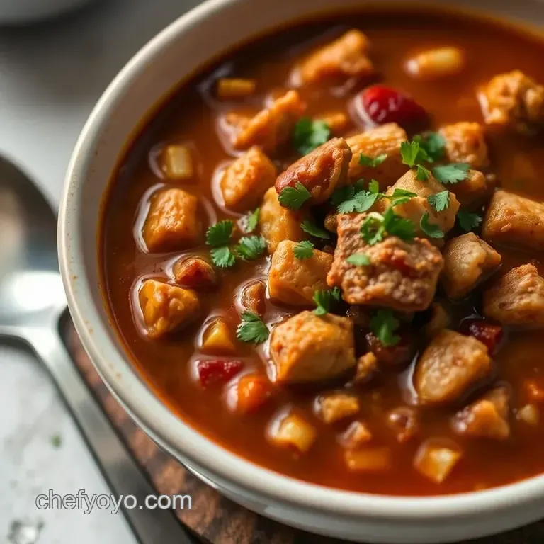Quick and Easy Posole: a Hearty Mexican Classic presentation