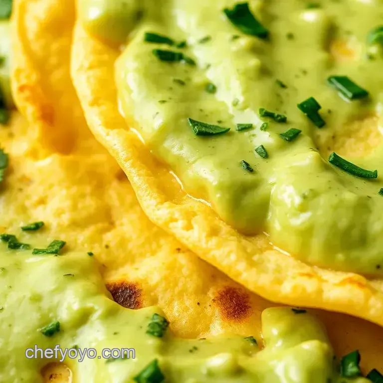 Quick Arepas with Zesty Cilantro Sauce