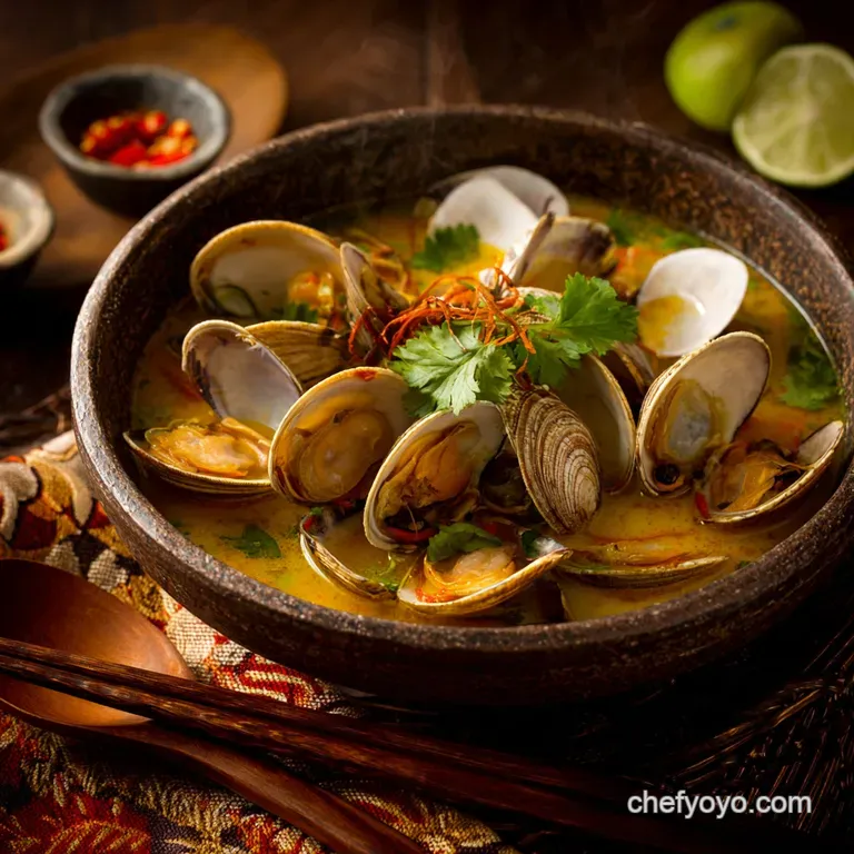 Coconut Broth Clams with Lemongrass: A 30-Minute Fragrant Seafood Showstopper