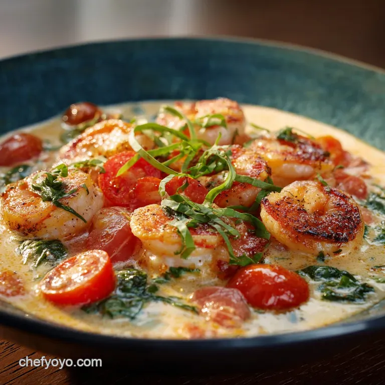 Garlic Shrimp in Coconut Milk and Tomatoes: Coastal Comfort in Under 35 Minutes presentation