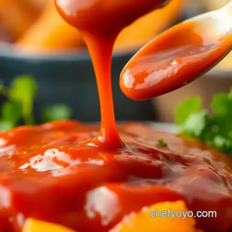 Quick Homemade BBQ Sauce with Sweetness