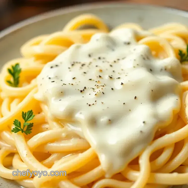 Quick Jarlsberg Alfredo Sauce - Creamy Delight