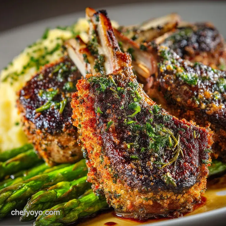 HighHeat HerbCrusted Lamb Chops RestaurantQuality in Under 30 Minutes