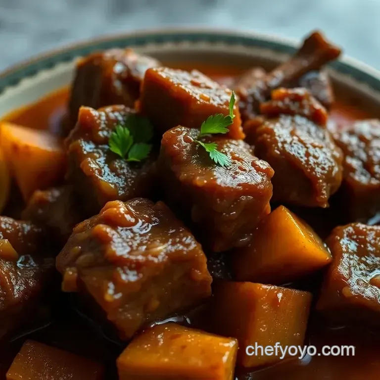 Rabo Encendido: Spicy Braised Oxtail Stew