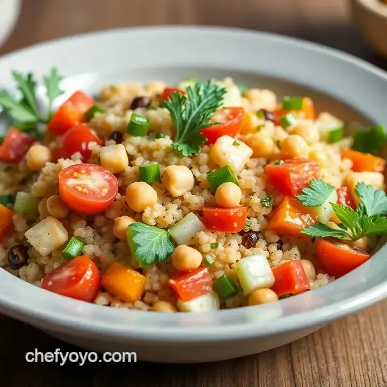 Nourishing Quinoa Salad for Scoliosis Support