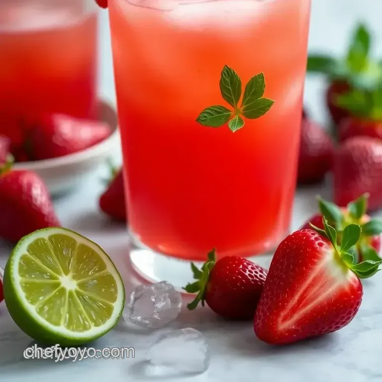 Refreshing Strawberry Daiquiri: A Taste of Summer in a Glass presentation