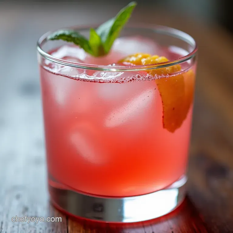 Rhubarb Gin Fizz A Tart Refreshing Spring Cocktail