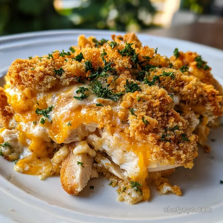 Ritz Cracker Chicken Casserole Recipe