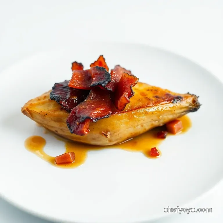Roasted Rutabaga with Maple-Glazed Bacon and Sage