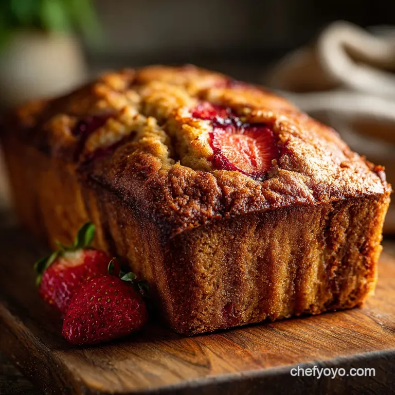 Roasted Strawberry Banana Bread: the Brown Butter Loaf That Tastes Like Summer presentation