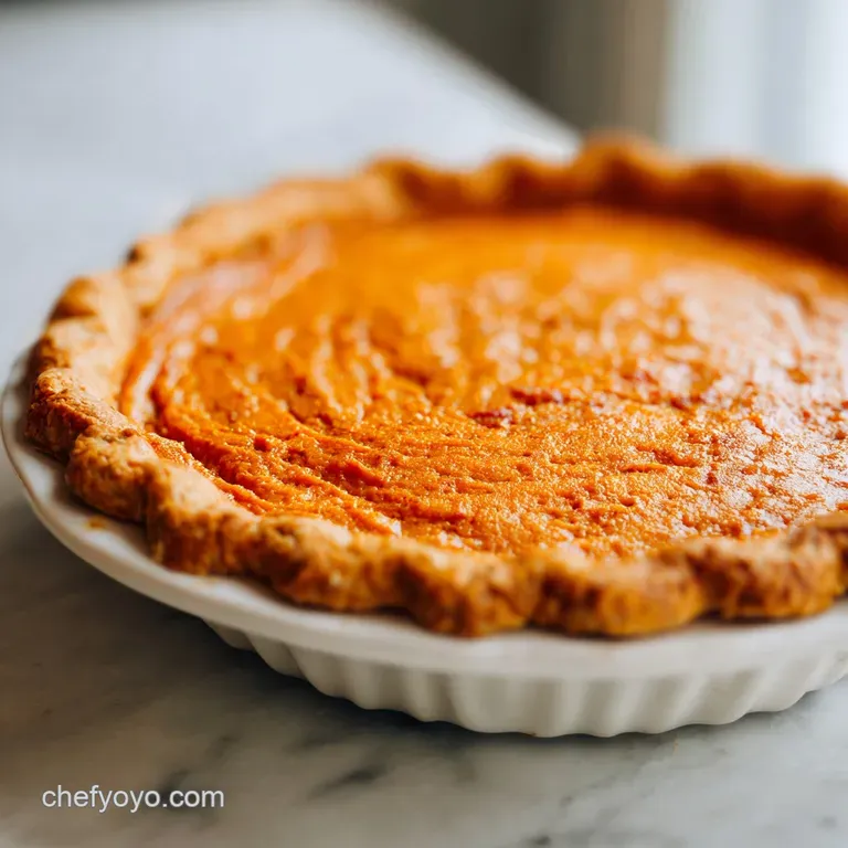 Roasted Sweet Potato Pie Recipe