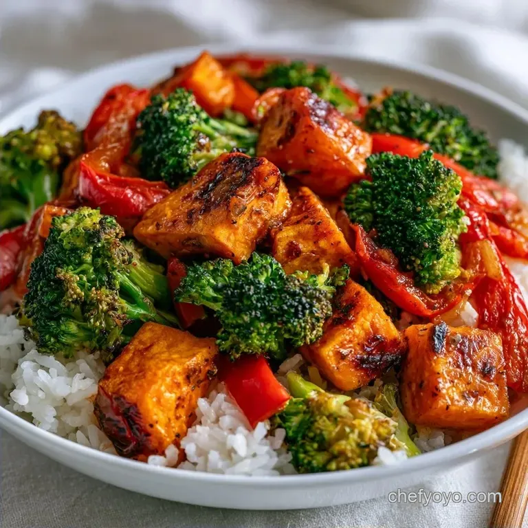 Roasted Vegetable Rice Bowl: Failure-Proof