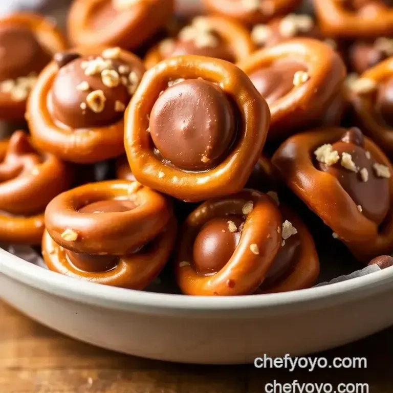 Rolo Pretzel Bites presentation