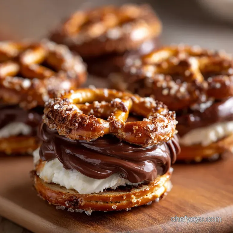 Rolo Pretzel Sandwiches: the 25-Minute Recipe for Sweet Salty Crunch presentation