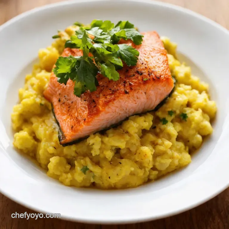 Salmon Kedgeree Reinvented A Leftover Transformation presentation