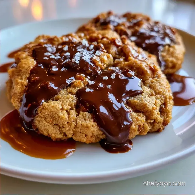Bakery-Style Salted Caramel Chocolate Chip Cookies