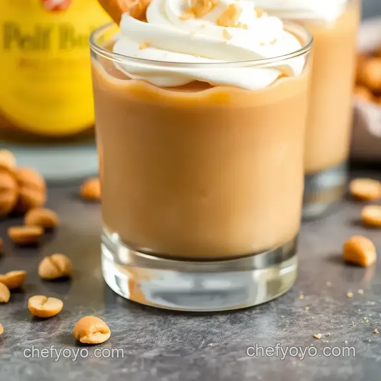 Salted Nut Roll Shot presentation