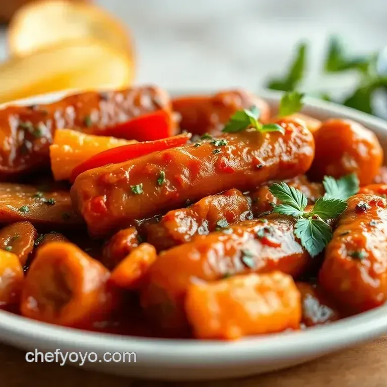 Sausage and Peppers: A Classic Street Food Feast