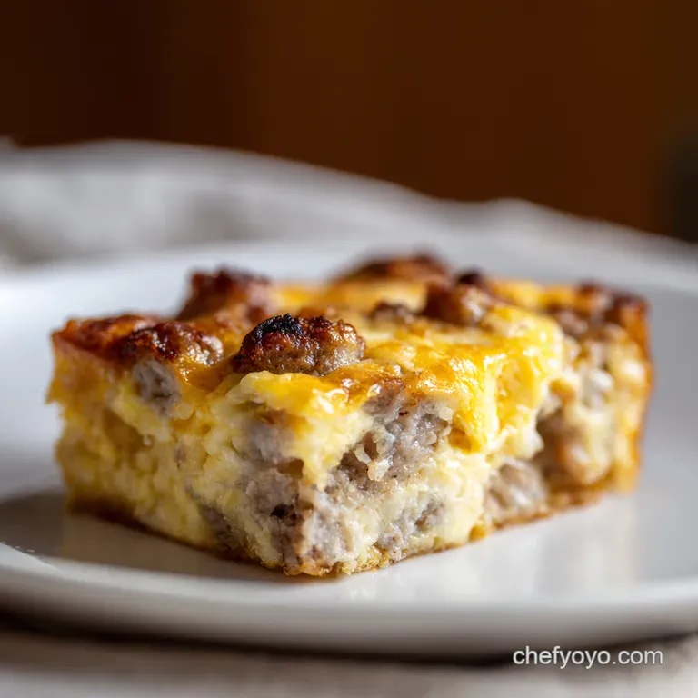 Sausage Breakfast Egg Casserole Recipe An Easy MakeAhead Brunch