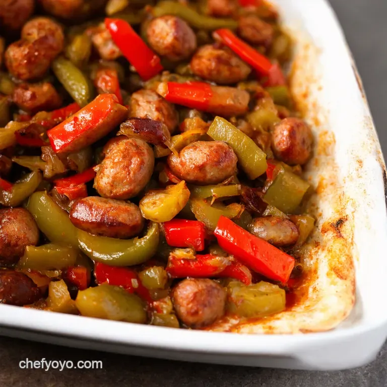 Sausage Peppers and Onions The Classic Never Fails