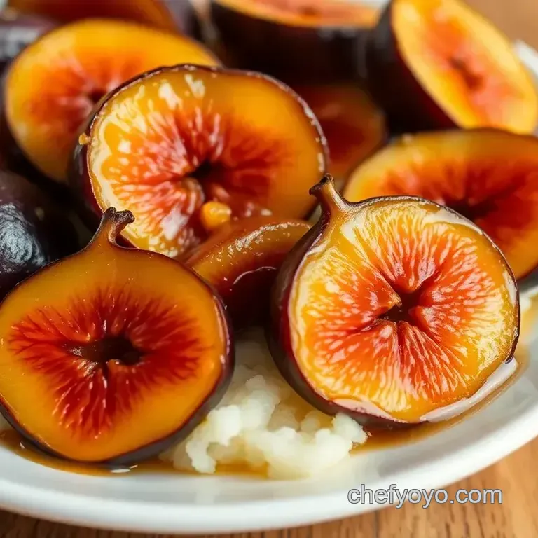 Sautéed Fig Delight: Sweet Caramelized Sauce