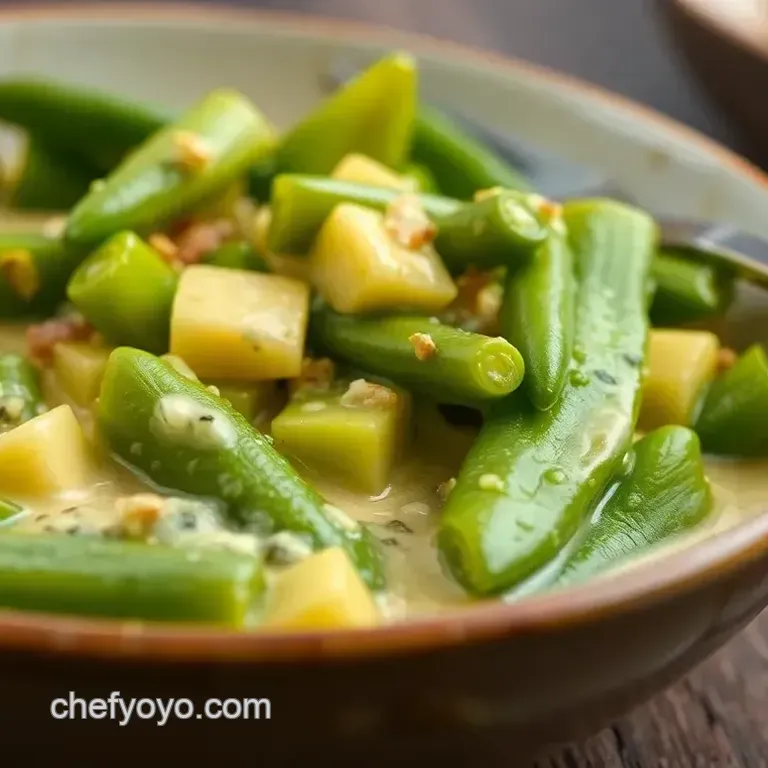 Delicious Sautéed Okra in Creamy Yellow Coconut Sauce: A Tropical Classic!