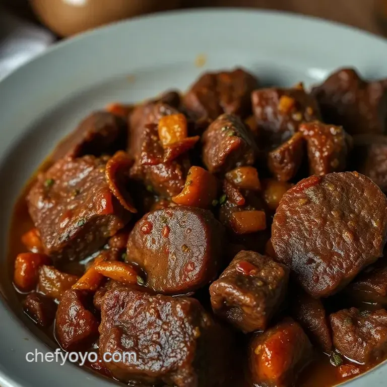 Savory Braised Diezmillo de Res Recipe