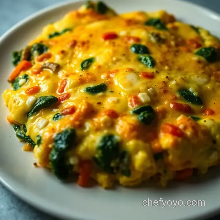 Savory Egg Bake with Cottage Cheese: a Hearty Breakfast Delight presentation