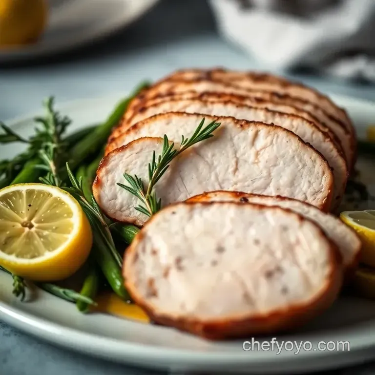 Savory Herb-Studded Turkey Tenderloin Recipe presentation
