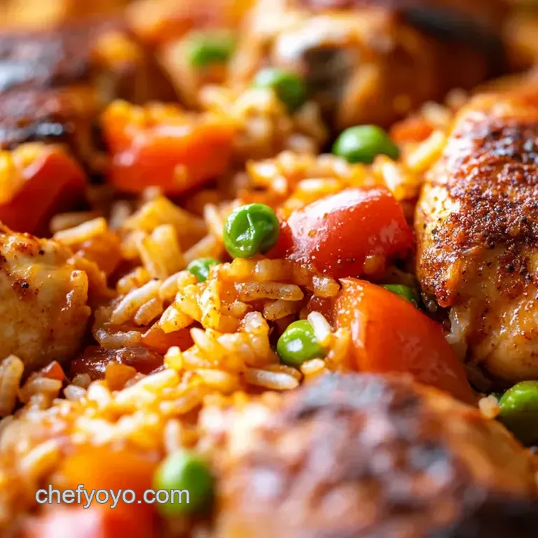 Sazon-Spiced Chicken & Rice