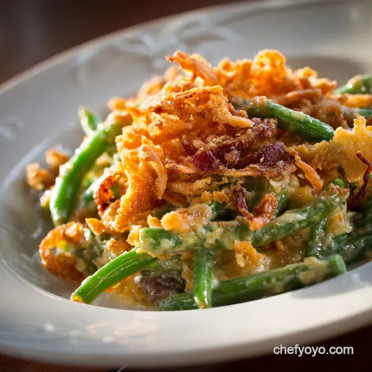 Green Bean Casserole from Scratch: Proper Homestyle Recipe presentation