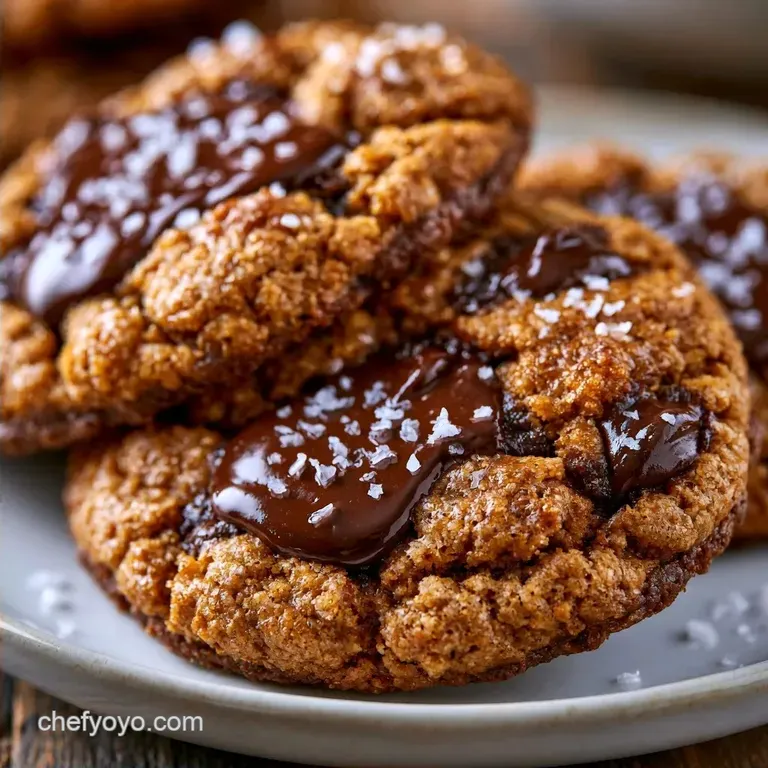 Sea Salt Chocolate Chip Cookies with Brown Butter