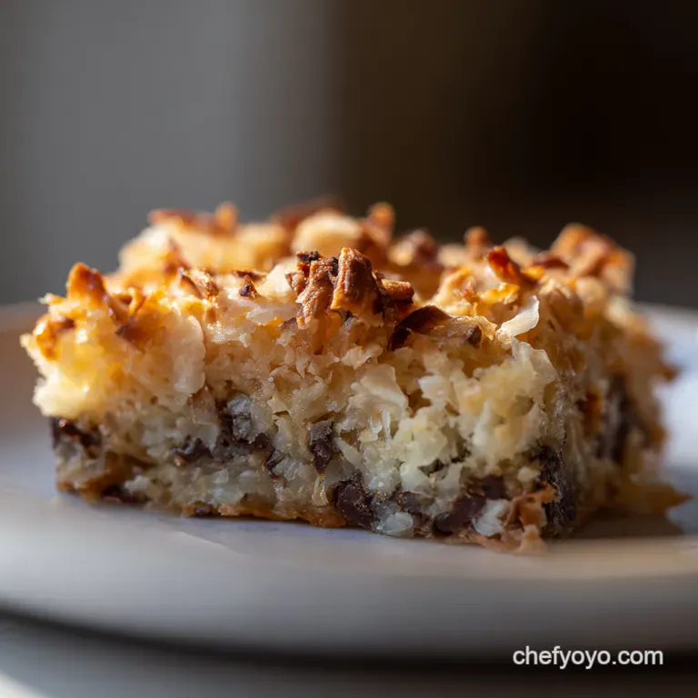 Seven-Layer Magic Bars: A Sweet Slice of Nostalgia presentation