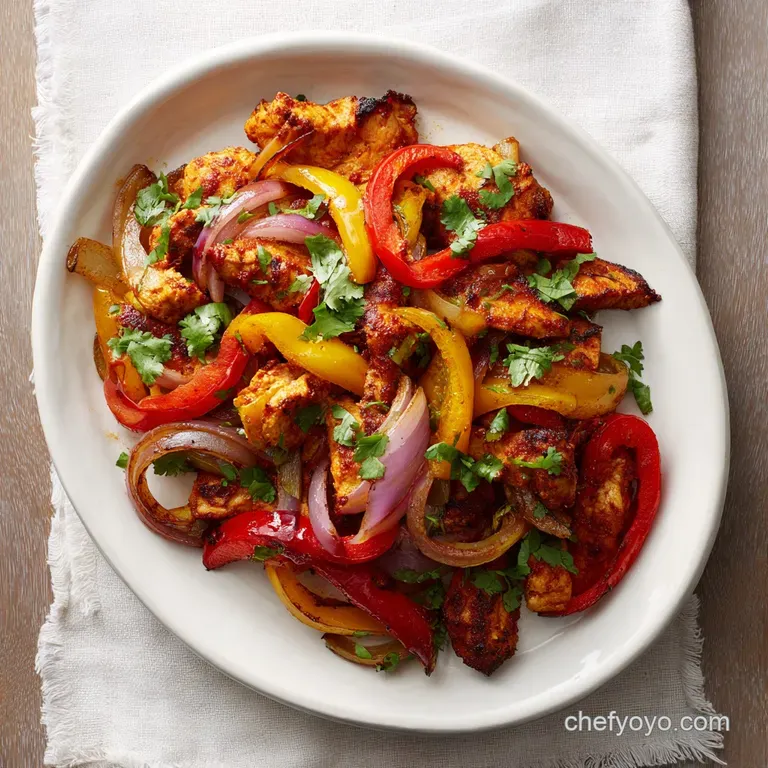 Sheet Pan Chicken Fajitas: Charred & Zesty