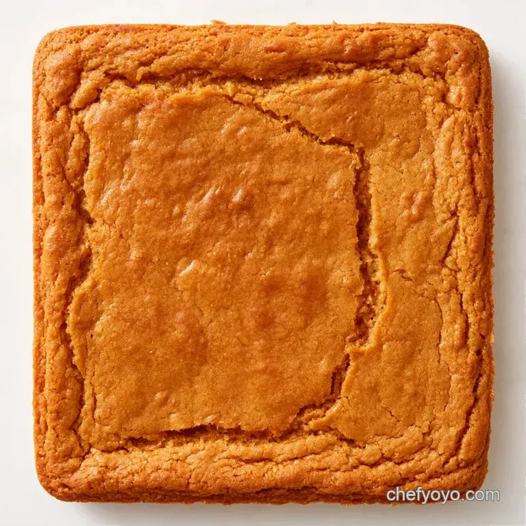 Thick golden cookie square topped with a swirl of creamy white frosting and a single bright red raspberry.