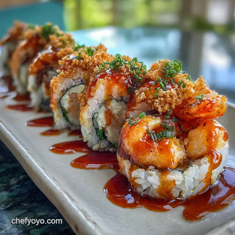 Shrimp Tempura Roll: Warm Crunch & Silky Avocado