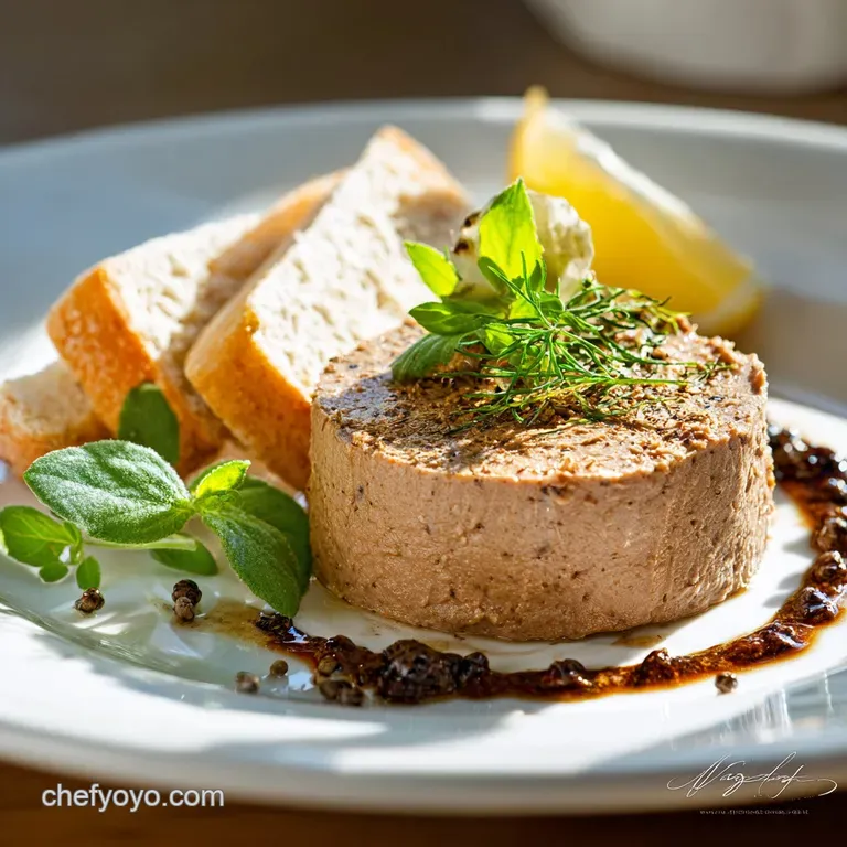 A Proper Indulgence Silky Chicken Liver Pâté with Cognac and Pink Peppercorn Butter Cap