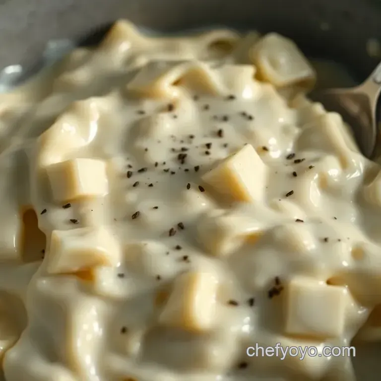 Silky Cream Cheese Alfredo Sauce