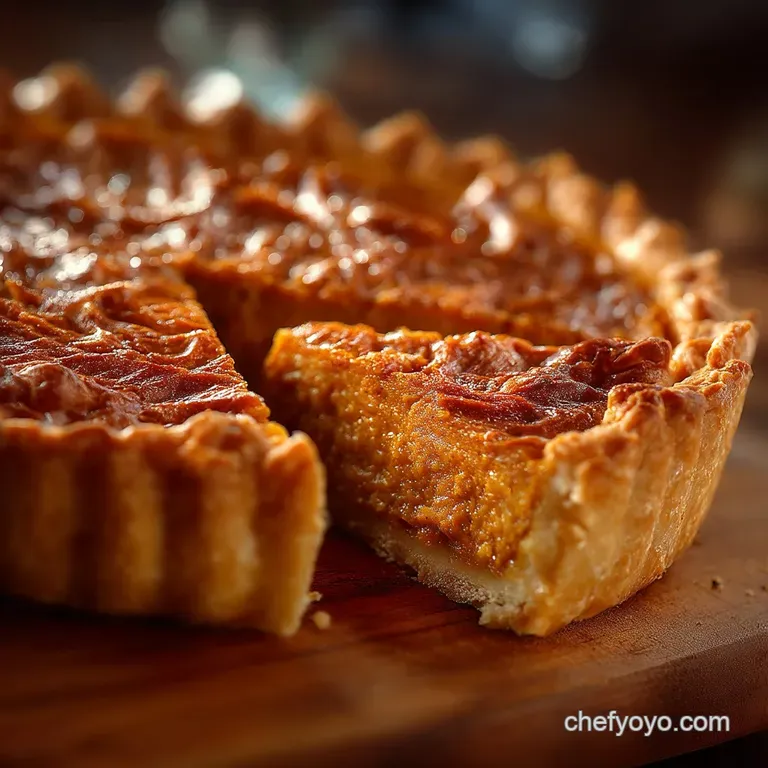 The Chefs Secret Flaky Deeply Spiced Sweet Potato Pie presentation