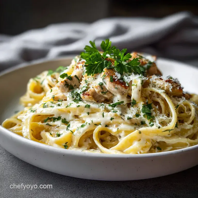 Simple Chicken Alfredo Recipe
