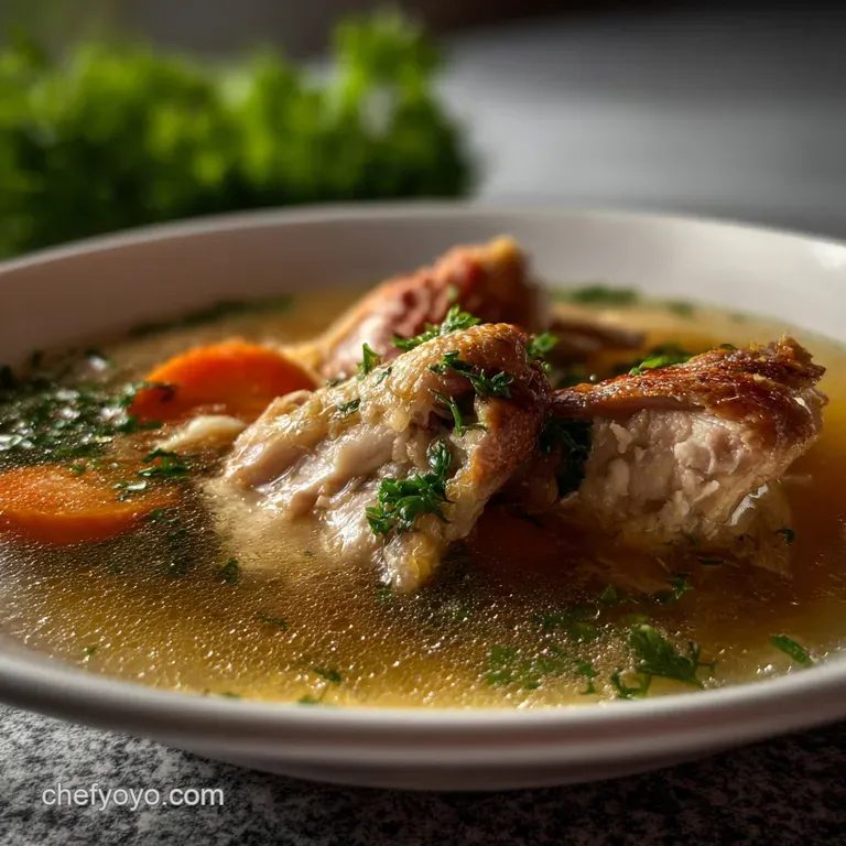 The Best Chicken Bone Broth: Low Effort High Return presentation