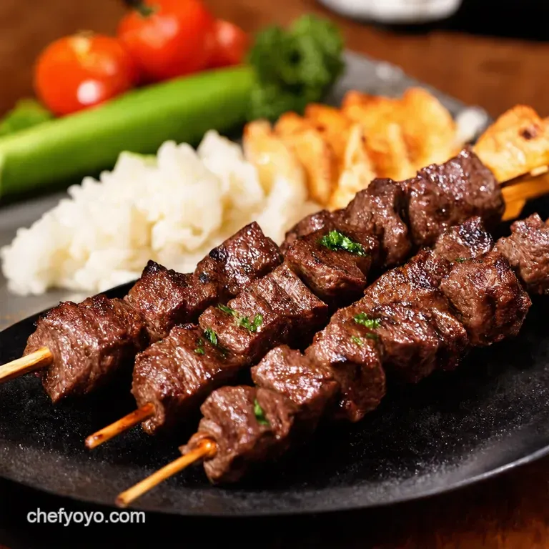 Sizzling Mediterranean Beef Kabobs