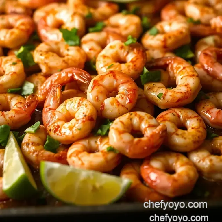 Sizzling Shrimp Fajitas with Peppers &amp Onions presentation