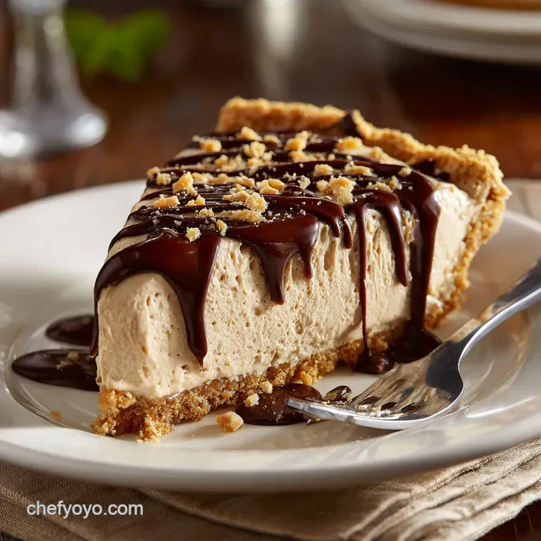 Skinny Nobake Peanut Butter Pie: the Guilt-Free High-Protein Dream presentation