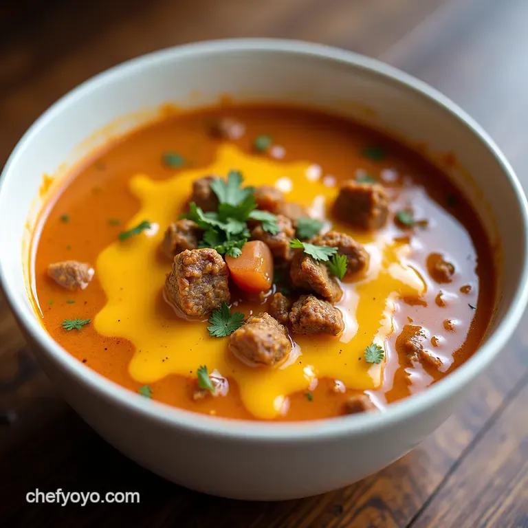 Slow Cooker Cheeseburger Soup A Comfort Food Classic