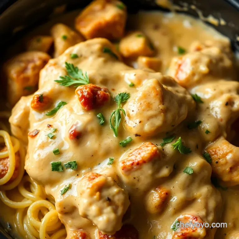 Slow Cooker Creamy Tuscan Chicken the Easiest Weeknight Win presentation