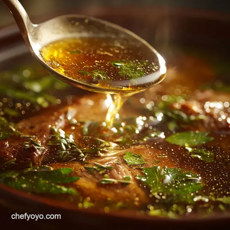 Bone Broth: the Essential Golden Elixir Recipe presentation