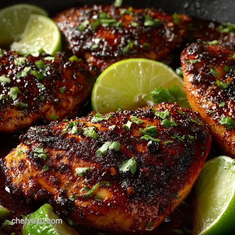 The Ultimate Fajita Fix Smoky Citruskissed Chicken Marinade presentation